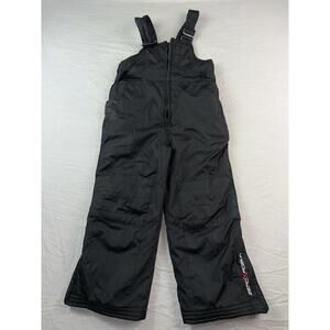ZeroXposur Kids Snow Bib Pants Black Size 5/6 Insulated Winter Ski Overalls